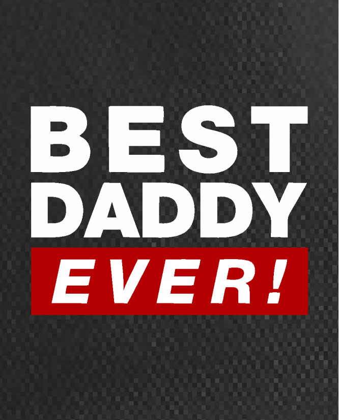 kepurė Best daddy ever